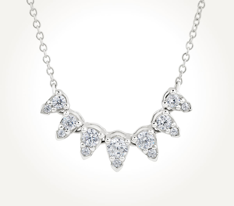 White Diamond Necklace